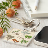 Kräuter und Gewürze Schlüsselanhänger (Vorderseite rechts)