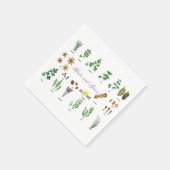 Kräuter- und Gewürznacken Serviette (Ecke)