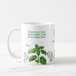 Kräuter und Lavendel Kaffeetasse