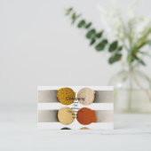 Kräuter und Pulver Visitenkarte (Stehend Vorderseite)