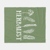 Kräuterarten Fleecedecke (Vorderseite (Horizontal))