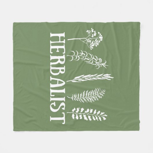 Kräuterarten Fleecedecke (Vorderseite (Horizontal))