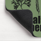 Kräuterarten Mousepad (Ecke)