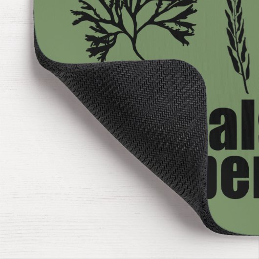 Kräuterarten Mousepad (Ecke)