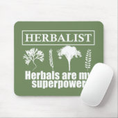 Kräuterarten Mousepad (Mit Mouse)