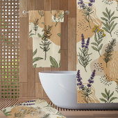 Kräuterblüten Badhandtuch Set