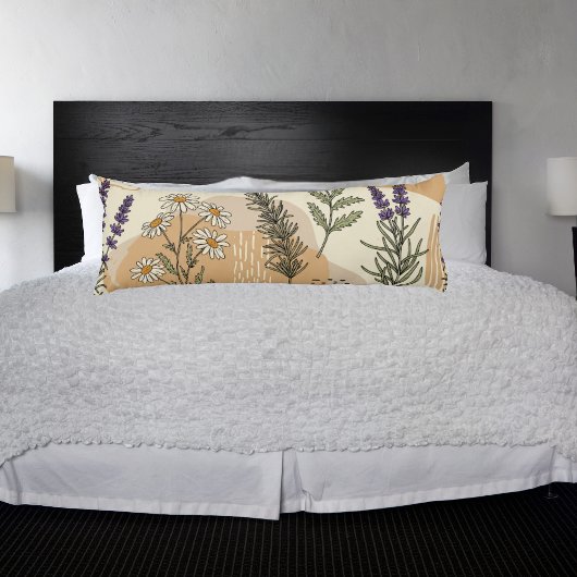 🌿 Kräuterblütenkissen Seitenschläferkissen