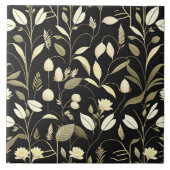 Kräuterdesign Keramik Tile Fliese (Vorderseite)