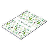 Kräuterdesignbuch Notizblock (Linke Seite)