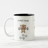 Kräuterenergie Zweifarbige Tasse (Links)