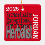 Kräuterextraordinaire CUSTOM Keramikornament (Vorderseite)