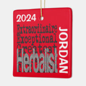 Kräuterextraordinaire CUSTOM Keramikornament (Links)