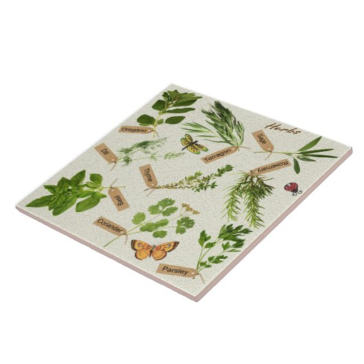 Kräuterfliesen Fliese (Seite)