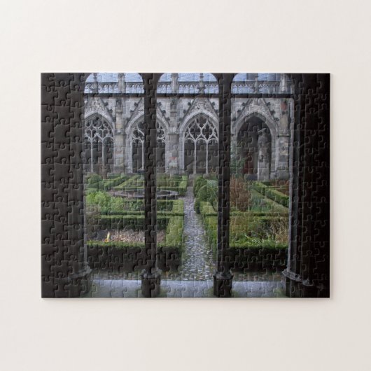 Kräutergarten, Dom-Kirche, Utrecht Puzzle (Horizontal)
