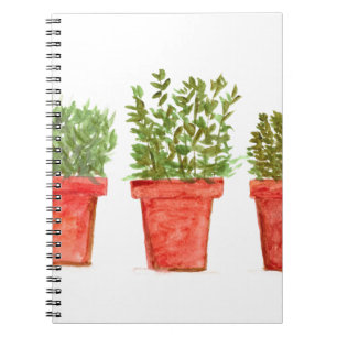 Kräutergummi Notizblock