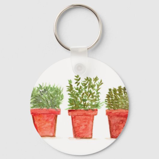 Kräutergummi Schlüsselanhänger (Vorderseite)