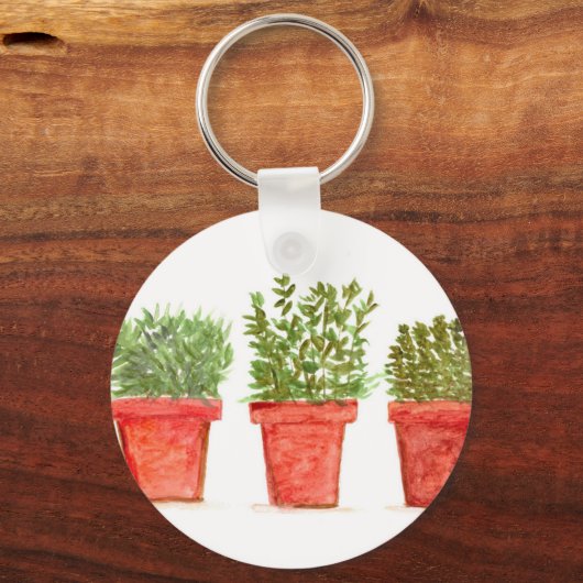 Kräutergummi Schlüsselanhänger (Vorderseite)