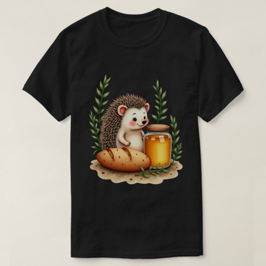 Kräuterigel T-Shirt (Design vorne)