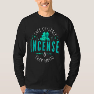 Kräuterkarren und Heilkristalle und Kristallplatte T-Shirt