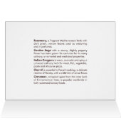 Kräuterkarte (Innenansicht Horizontal (Oben))