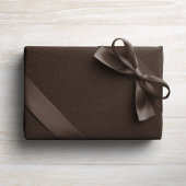 Kräuterknochen-Tweed rustikaler brauner Urlaub Geschenkpapier