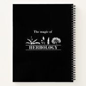 Kräuterkräuterherbalismus Notizblock (Rückseite)