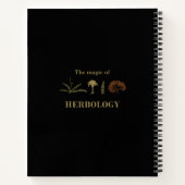 Kräuterkräuterkunde Notizblock (Rückseite)