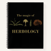 Kräuterkräuterkunde Notizblock (Vorderseite)