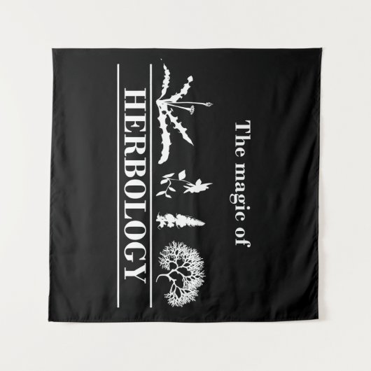 Kräuterkräuterkunde Wandteppich (Vorderseite (Horizontal))