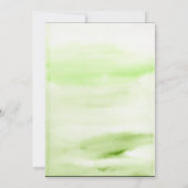 Kräuterküche Brautparty Gewürze Grüne Spritzen Einladung (Rückseite)