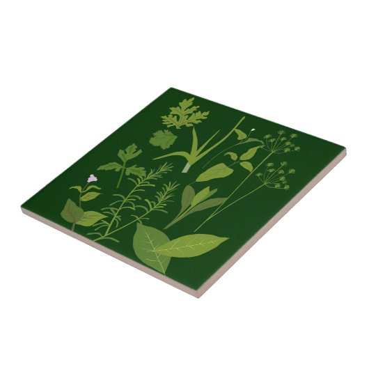 Kräuterküche Fliese (Seite)