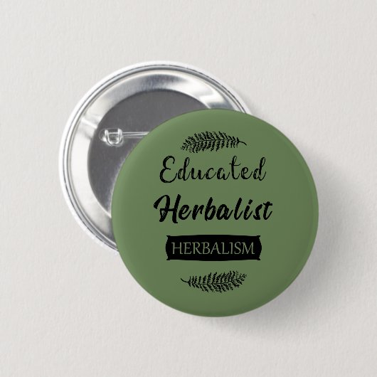 Kräuterkunde Button (Vorne & Hinten)