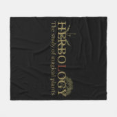 Kräuterkunde Fleecedecke (Vorderseite (Horizontal))