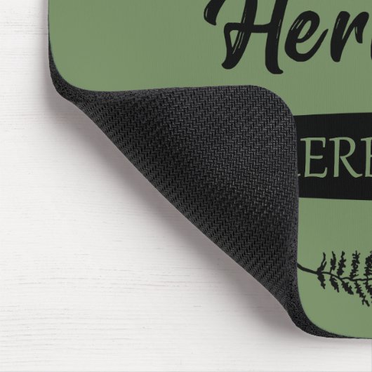 Kräuterkunde Mousepad (Ecke)