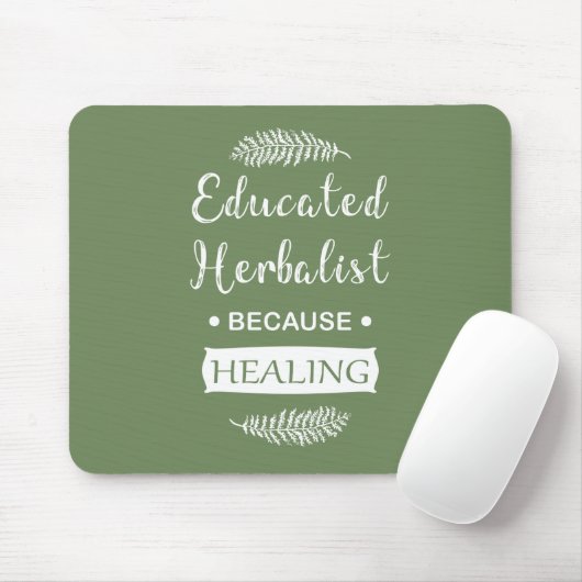 Kräuterkunde Mousepad (Mit Mouse)