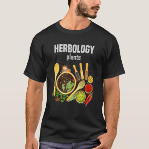 Kräuterkunde Pflanzen V2 Gärtnerei Garten Gewächsh T-Shirt