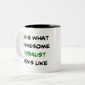 Kräuterkunde, phantastisch zweifarbige tasse (Vorderseite Links)