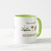 Kräuterkunde Tasse (VorderseiteRechts)