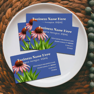 Kräuterkundler Echinacea Aloe Visitenkarte