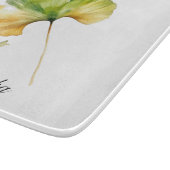 Kräuterleben: Ginkgo Biloba anpassbar Schneidebrett (Ecke)