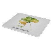 Kräuterleben: Ginkgo Biloba anpassbar Schneidebrett (Ecke)