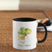 Kräuterleben: Ginkgo Biloba anpassbar Tasse
