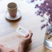 Kräuterleben: Ginkgo Biloba anpassbar Visitenkarte