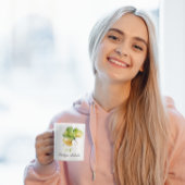 Kräuterleben: Ginkgo Biloba Blatt anpassbar Kaffeetasse