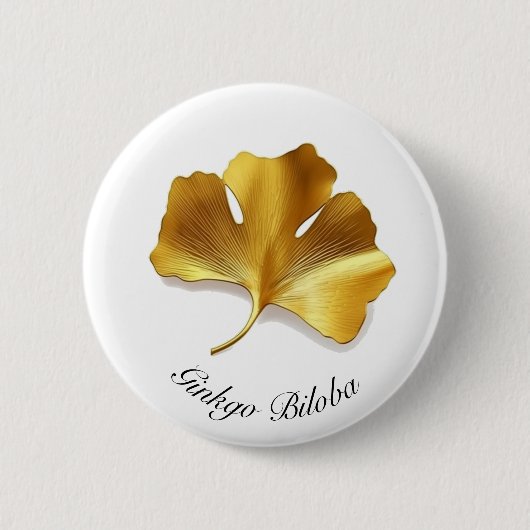 Kräuterleben: Golden Ginkgo Biloba individuell anp Button (Vorderseite)