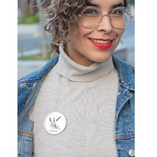 Kräuterleben: Lavendel, anpassbar Button