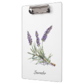 Kräuterleben: Lavendel, anpassbar Klemmbrett (Links)