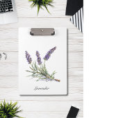 Kräuterleben: Lavendel, anpassbar Klemmbrett