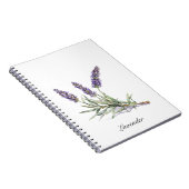Kräuterleben: Lavendel, anpassbar Notizblock (Rechte Seite)