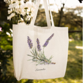 Kräuterleben: Lavendel, anpassbar Tasche